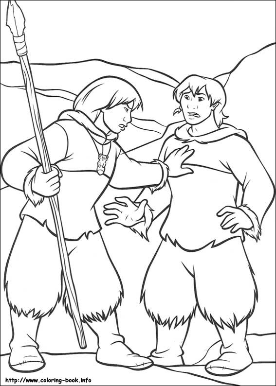 Brother Bear coloring picture